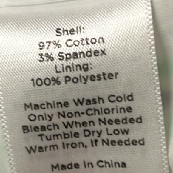 Talbots, 97% Cotton, Zip Up Side, Knee Length, beautiful Color Skirt, Size 10P - Picture 5 of 6